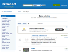 Tablet Screenshot of nabytek.inzerce.net