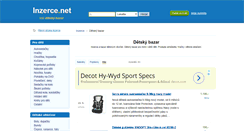 Desktop Screenshot of deti.inzerce.net