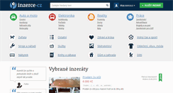 Desktop Screenshot of inzerce.cz