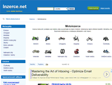 Tablet Screenshot of moto.inzerce.net